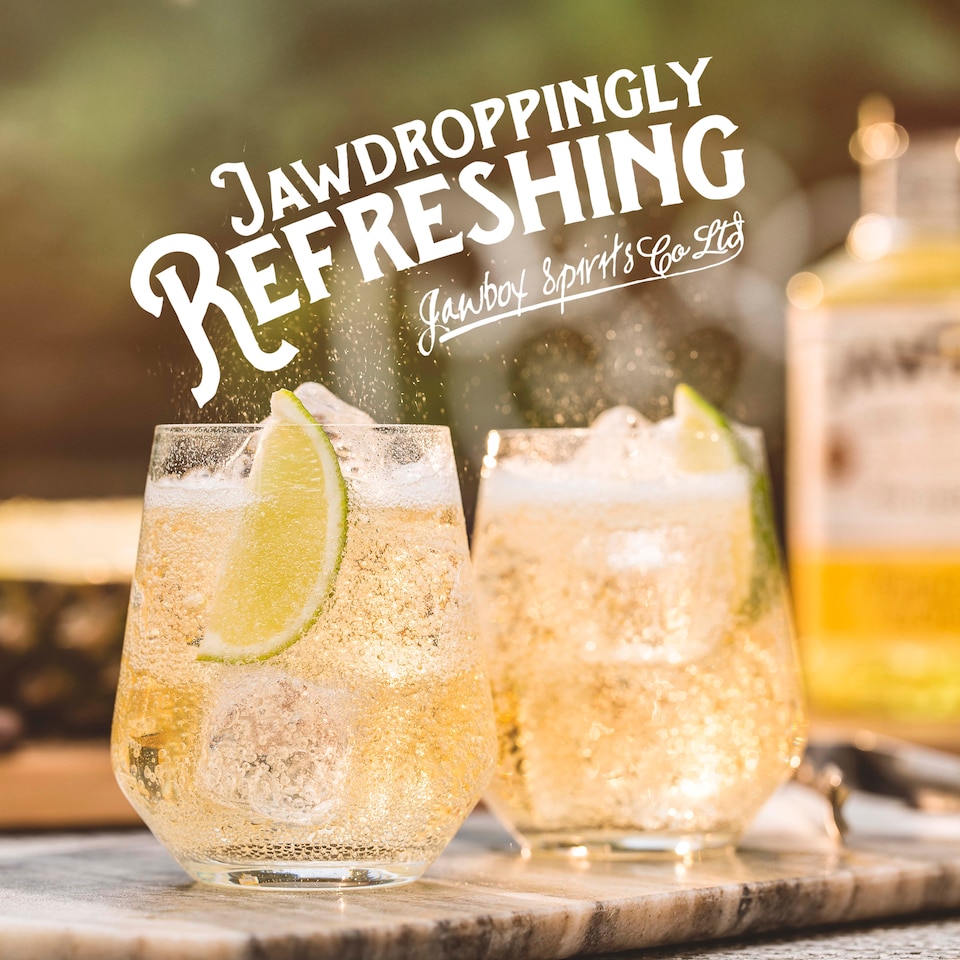 image 1 of Jawbox Pineapple & Ginger Gin Liqueur 70cl