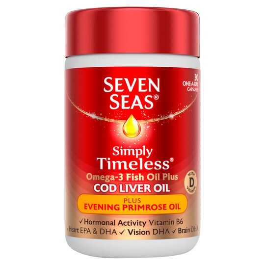 Seven Seas One A Day Cod Liver Oil And Evening Primrose Oil 30 Capsules