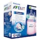 image 1 of Philips Avent Classic Bottle Pink 2X 260Ml