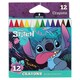image 1 of Disney Stitch Crayons 12 pcs