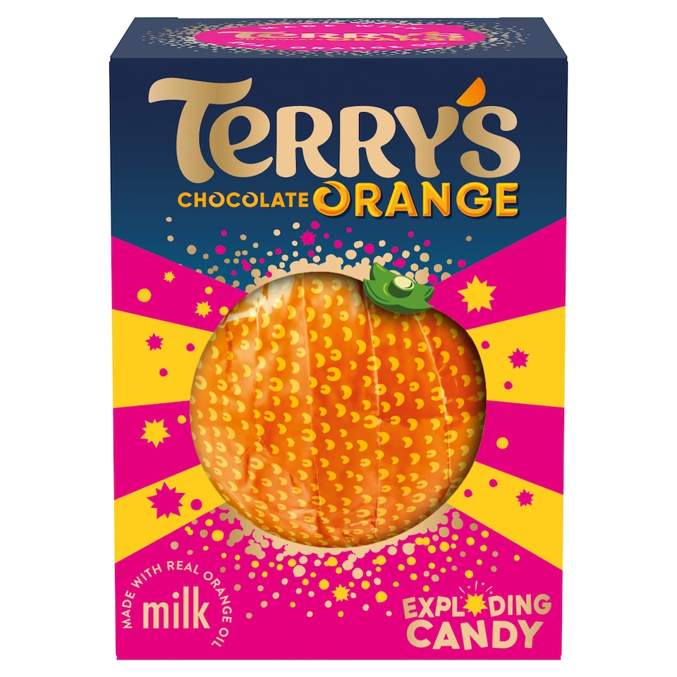 TERRYS CHOCOLATE ORANGE EXPLODING CANDY 147G 