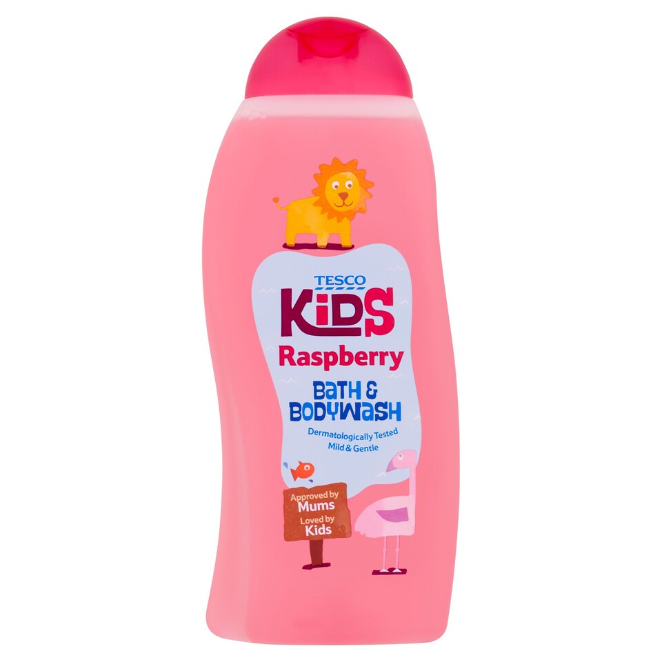 Tesco Kids Raspberry Bubble Bath500ml