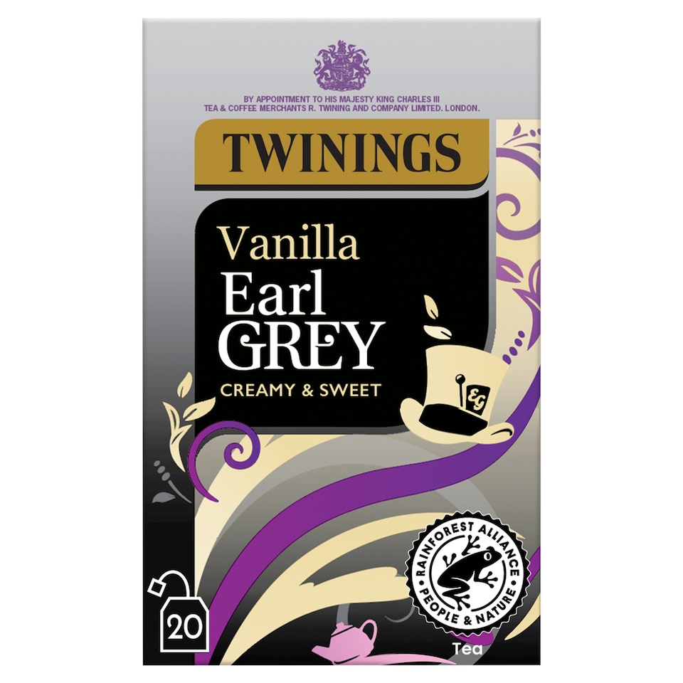 image 1 of Twinings Vanilla Earl Grey 20 teabags 40g