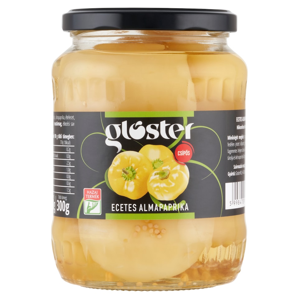 Gloster csípős, ecetes almapaprika 680 g