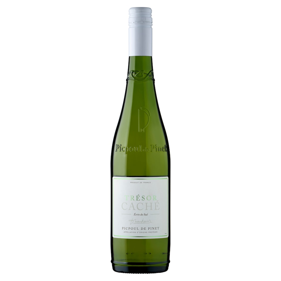 image 1 of TRÉSOR CACHÉ Appellation D' Origine Protrgee Picpoul de Pinet 75CL