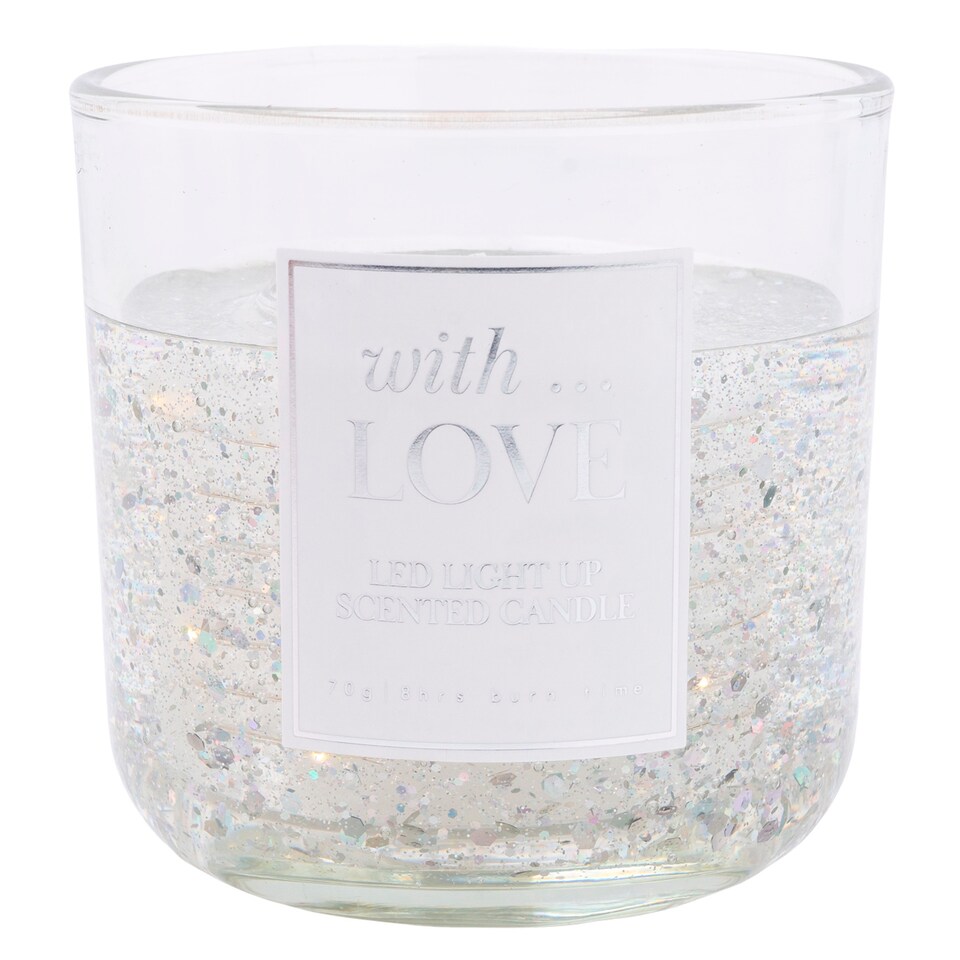 Candlelight With Love Led Light Up Candle 70G