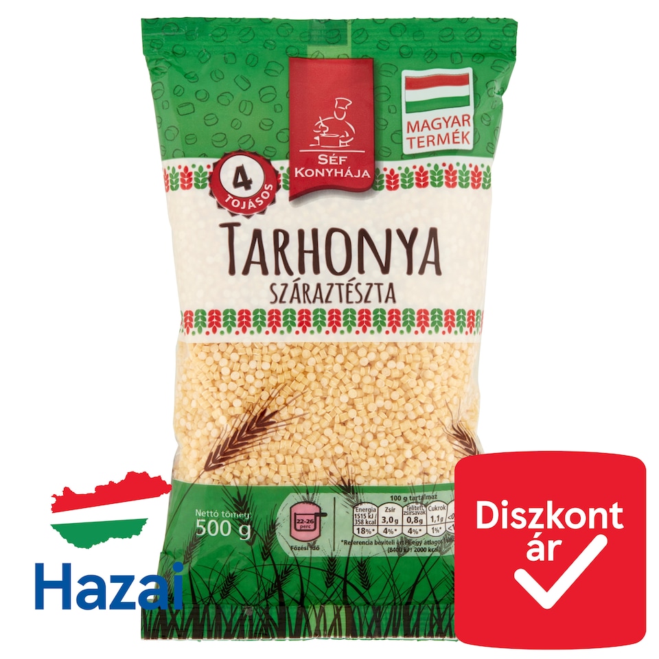 Séf Konyhája Farfel Dried Pasta with 4 Eggs 500 g