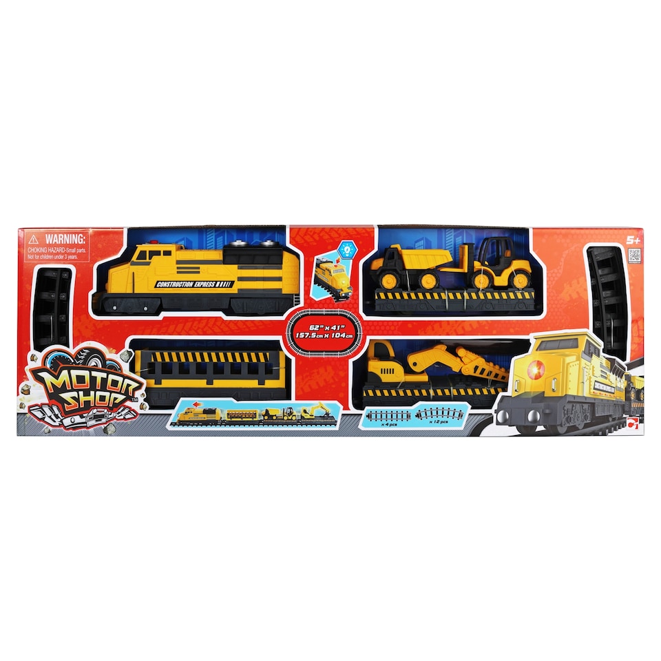 Obrázek 1 pro produkt Motor Shop Construction sada na hraní vlaková souprava