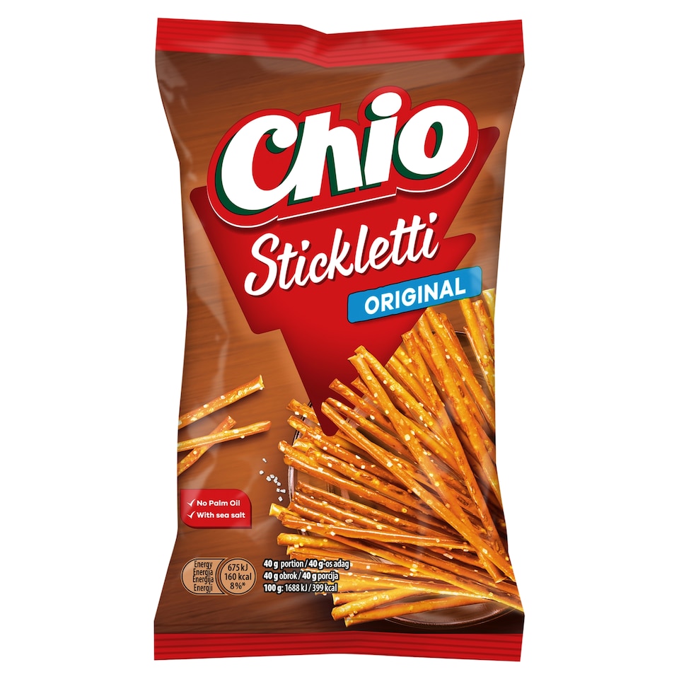 Chio Stickletti Original sós pálcika 40 g