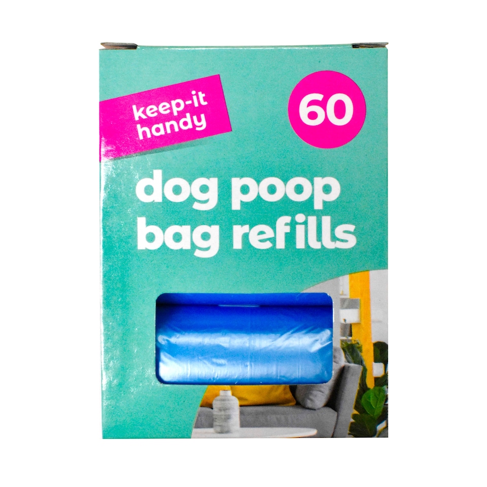 Keep It Handy Dog Poop Bag Refills 60 Pack