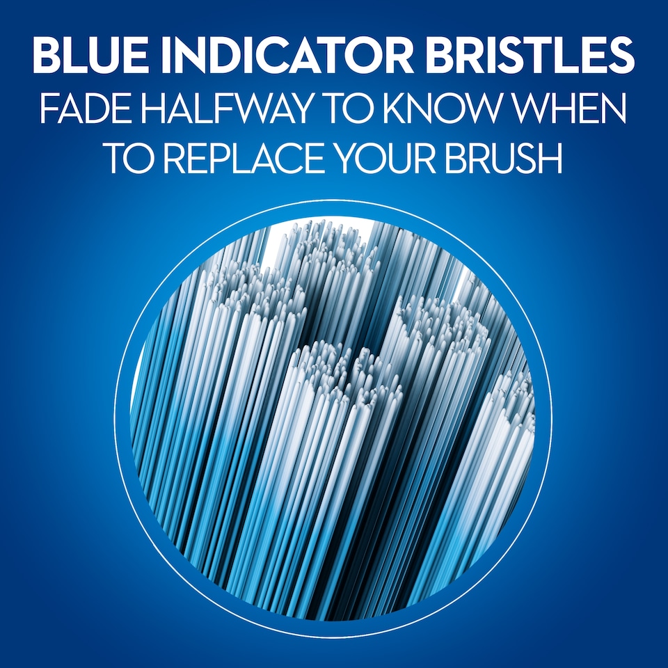 image 1 of Oral-B 123 Indicator Medium Manual Toothbrush