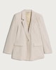 image 4 of F&F Linen Rich Single Breasted Co-ord Blazer in Beige