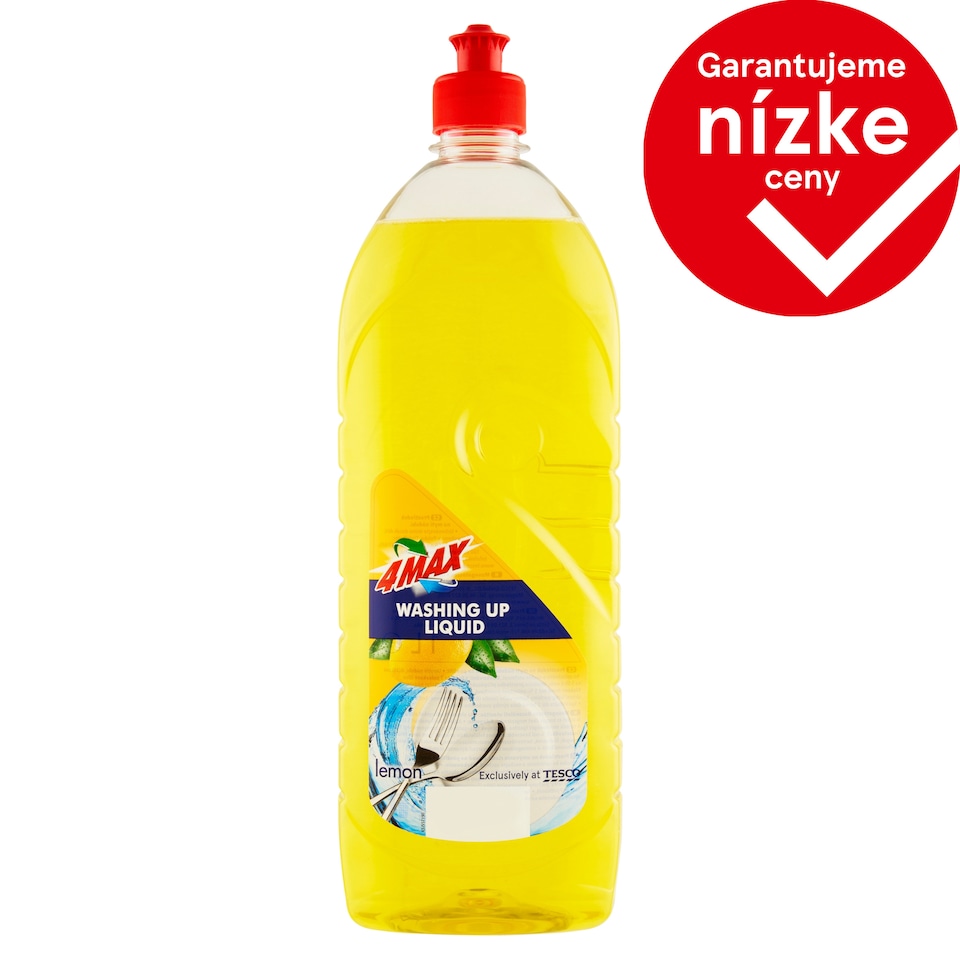 4MAX Lemon Prostriedok na umývanie riadu 1 l