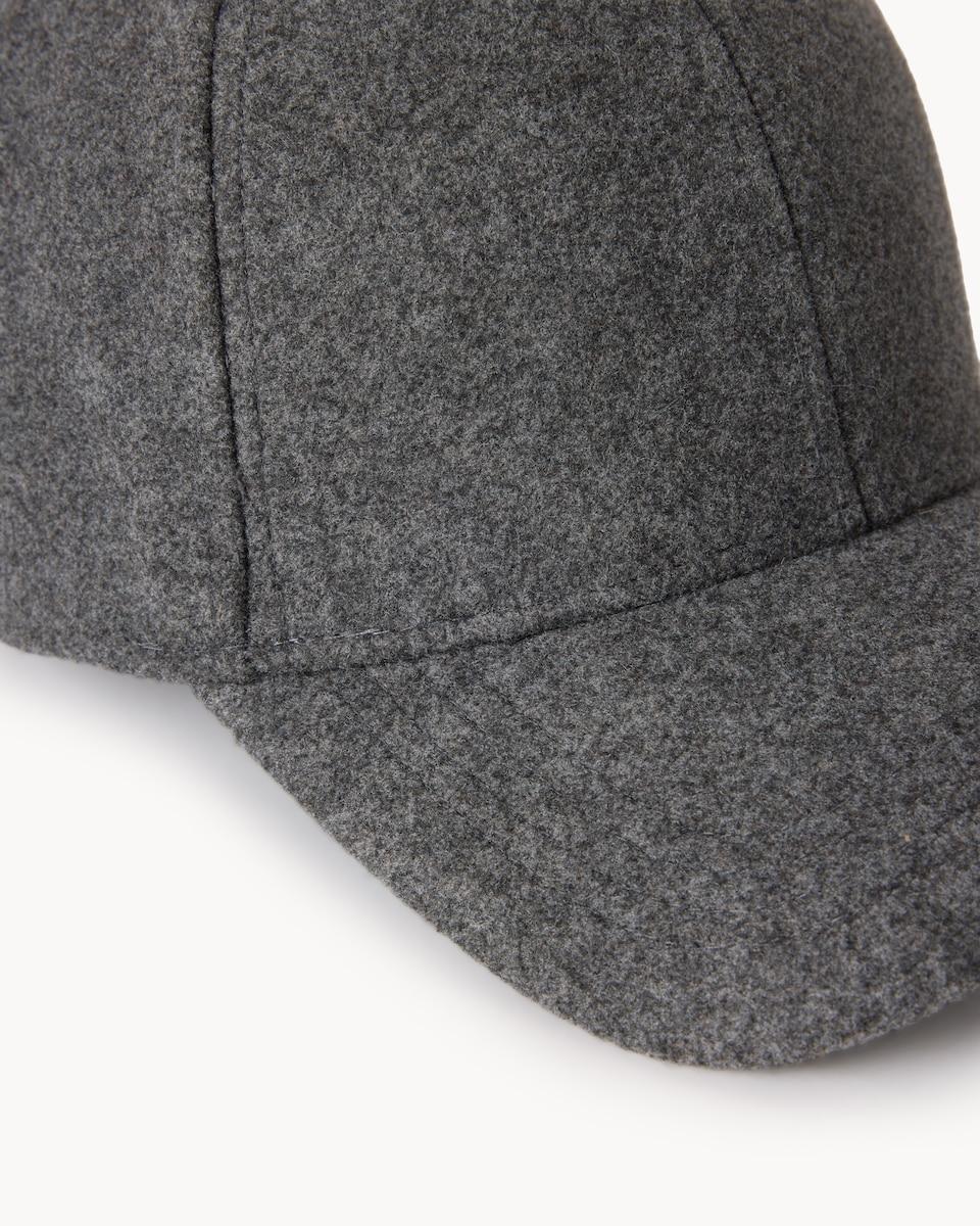 image 1 of F&F Textured Cap in Grey