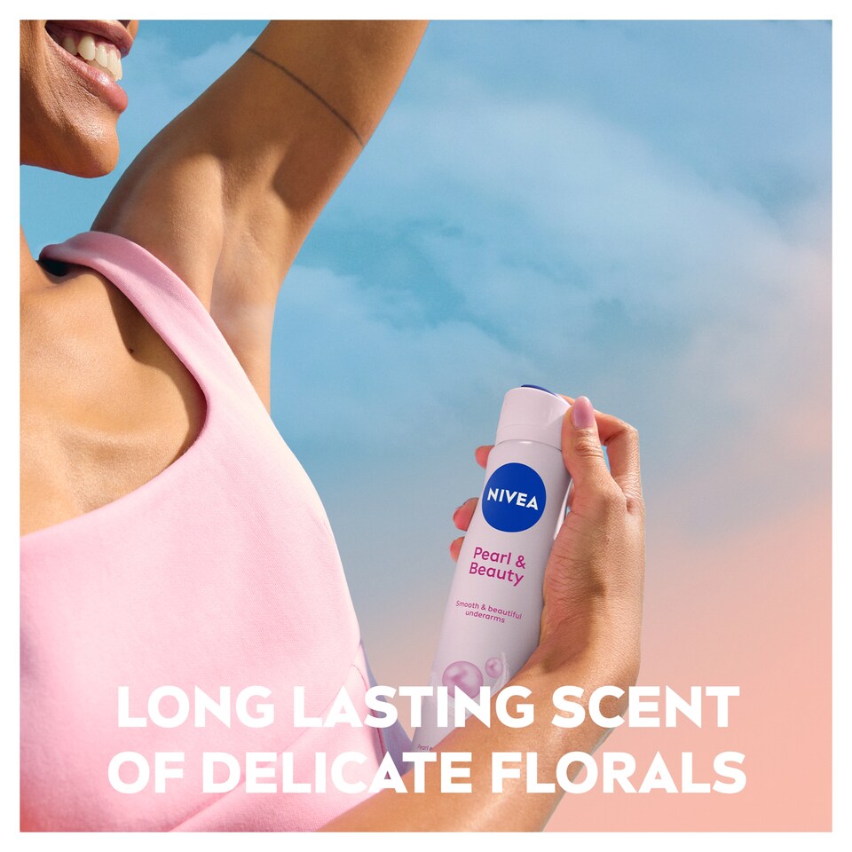 image 1 of NIVEA Antiperspirant Deodorant Spray - Pearl & Beauty 250ml
