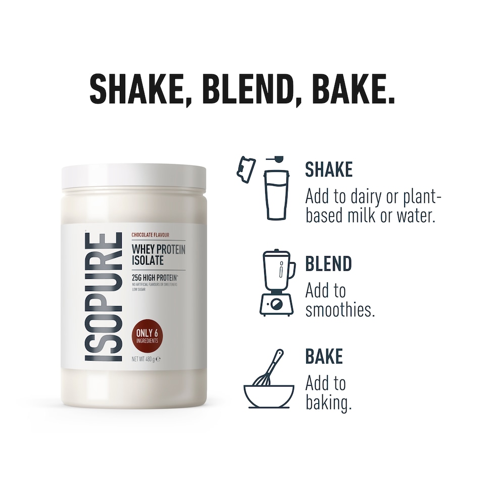 image 1 of Isopure Whey Protein Isolate Chocolate 480g