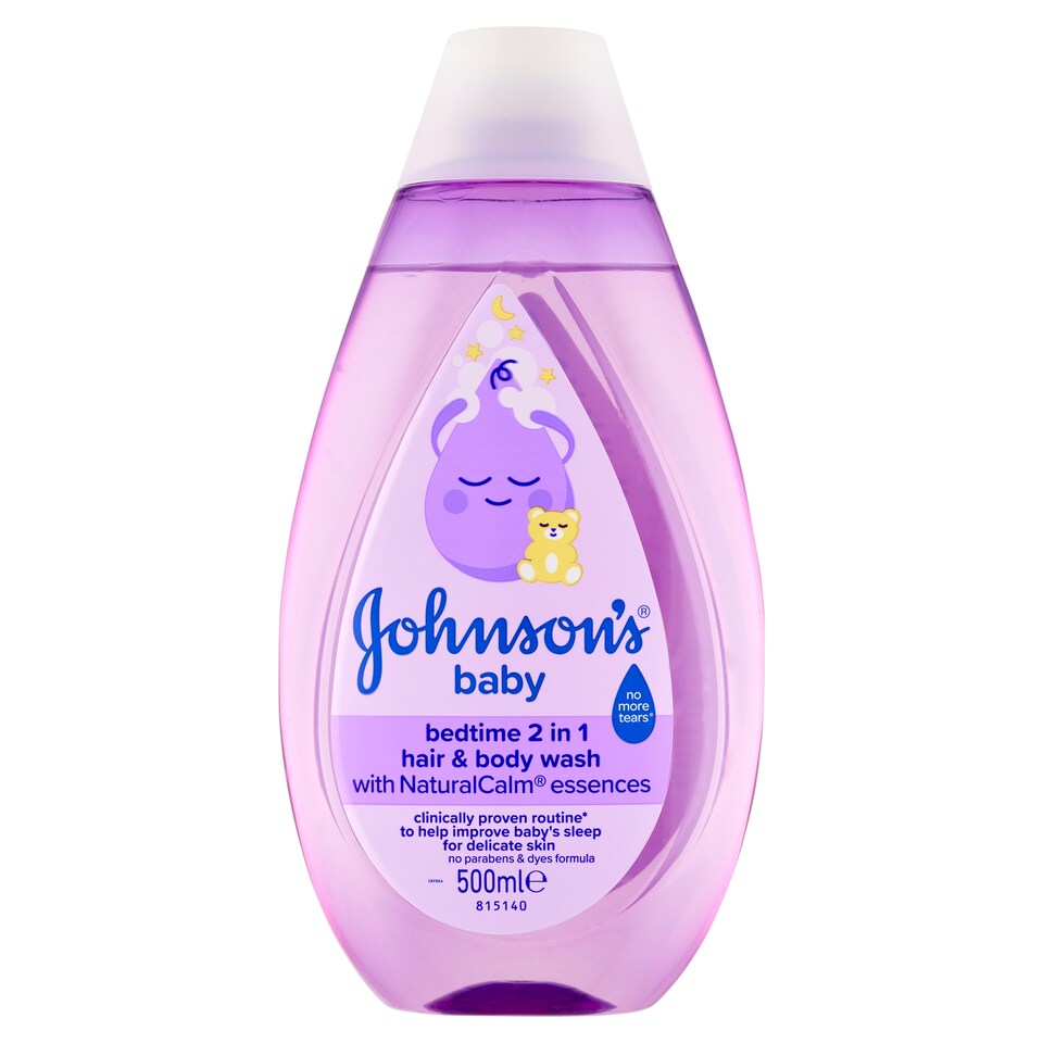 Obrázek 1 pro produkt Johnson's Baby Bedtime 2 in 1 Hair & Body Wash 500ml