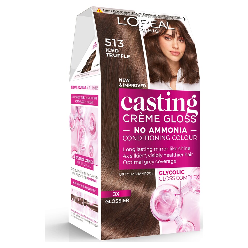image 1 of L'oreal Paris Casting Creme Gloss 513 Iced Truffle