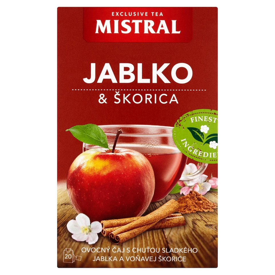 image 1 of Mistral Apple & Cinnamon Fruit Tea 40 g