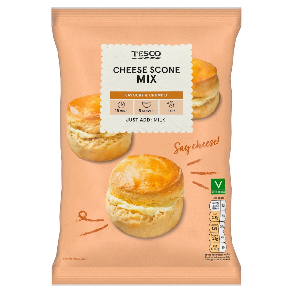 Tesco Cheese Scone Mix 300G