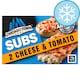image 1 of Chicago Town Subs Cheese & Tomato 2 x 125g