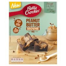 Betty Crocker Peanut Butter Brownie Mix 350G