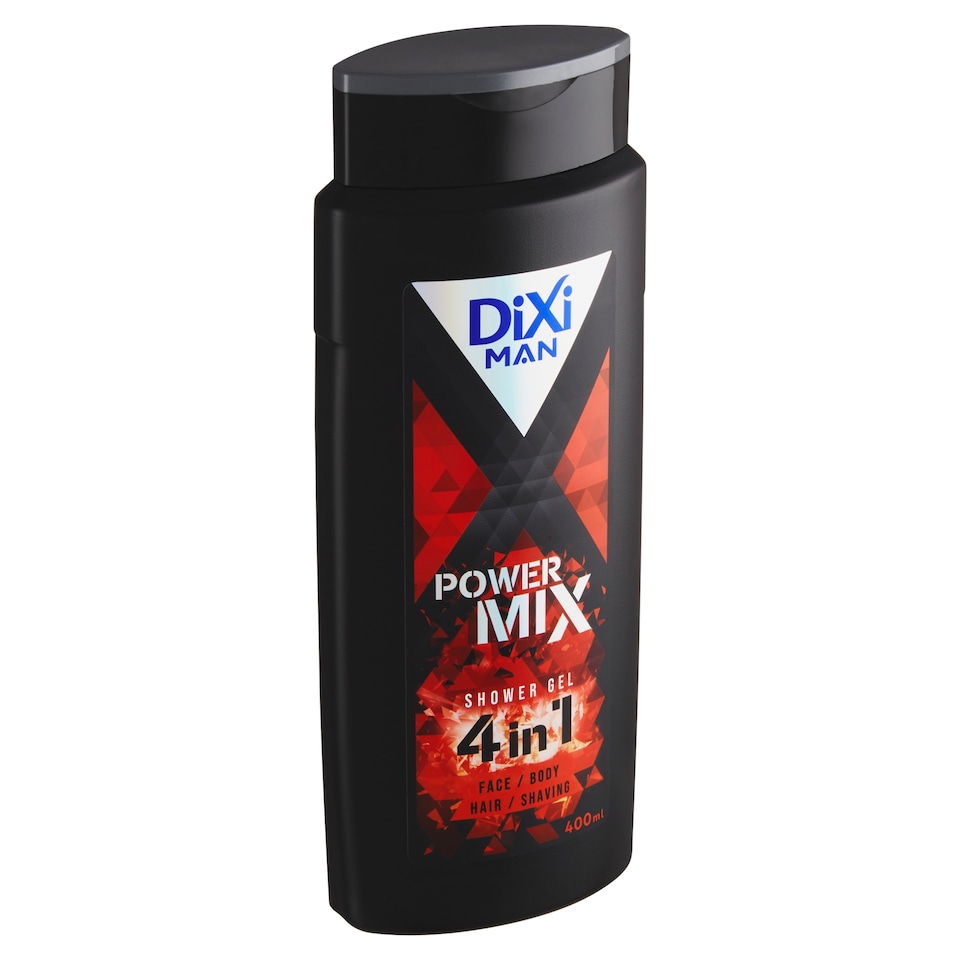 obrázok 1 z Dixi Man Power Mix sprchový gél 4 v 1 400 ml