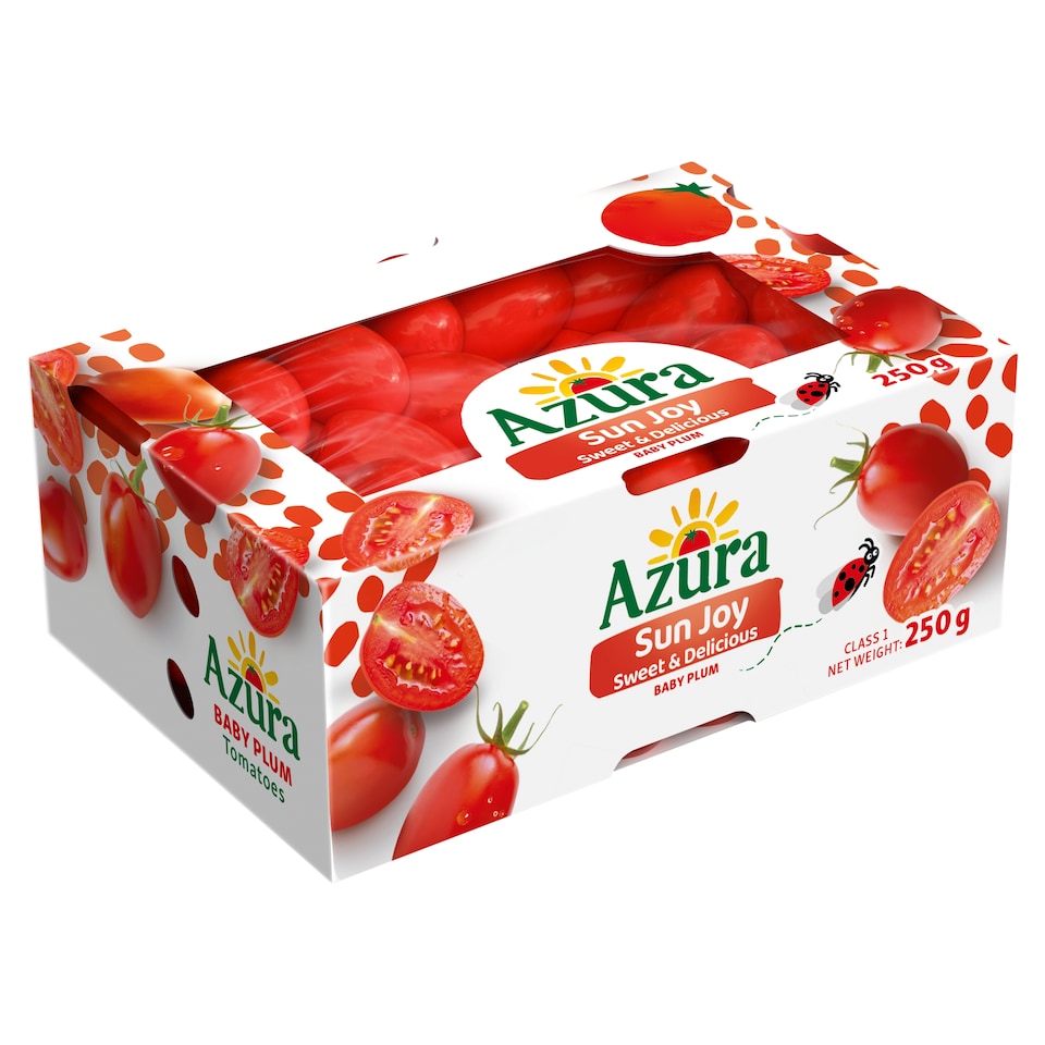 Azura Sun Joy Baby Plum Tomatoes 250g