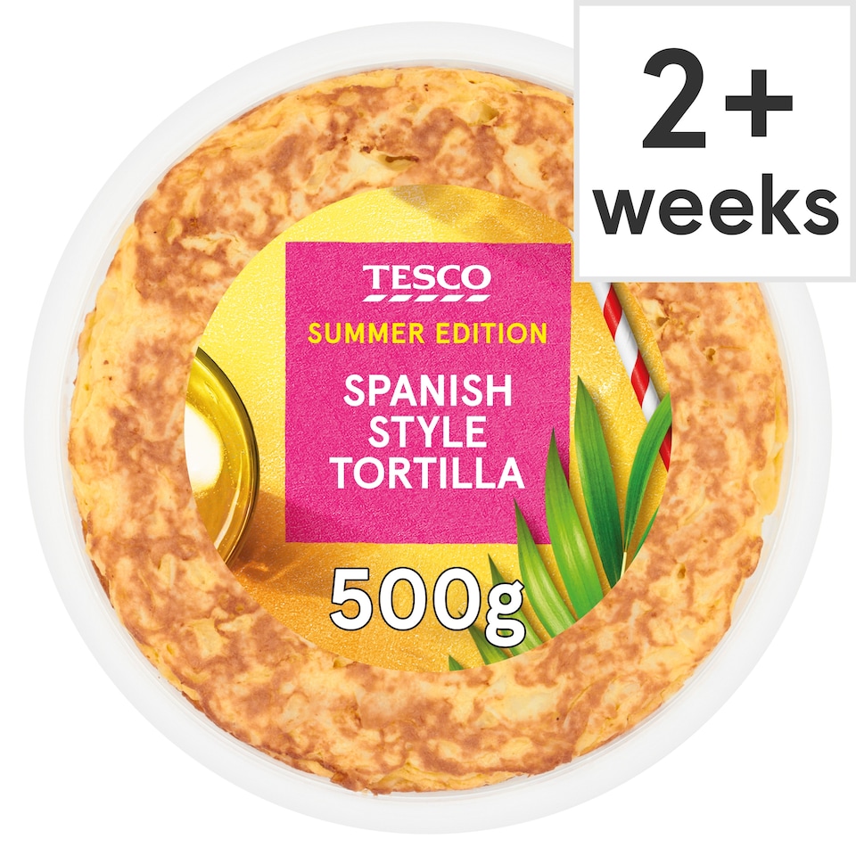 Tesco Spanish Style Tortilla 500G