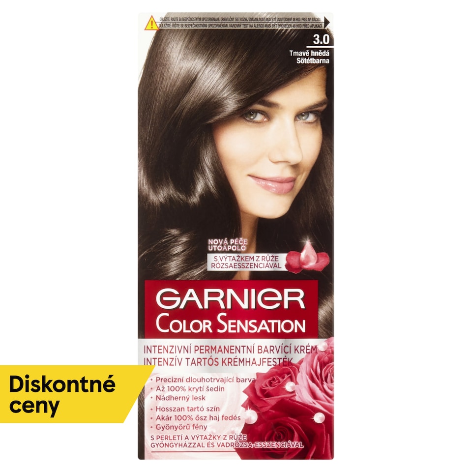 Garnier Color Sensation 3 .0 Tmavohnedá, 60 +40 +12 ml