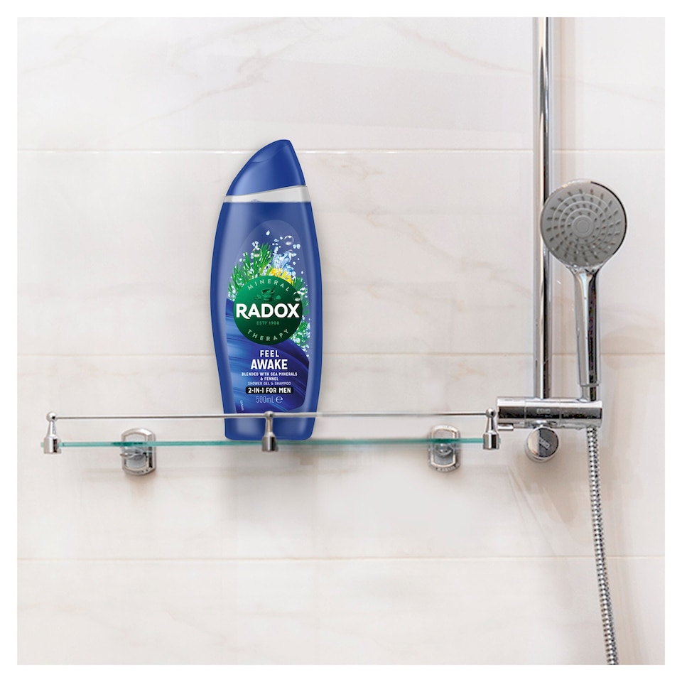 image 1 of Radox Feel Awake For Men 2 In 1 Shower Gel 500Ml