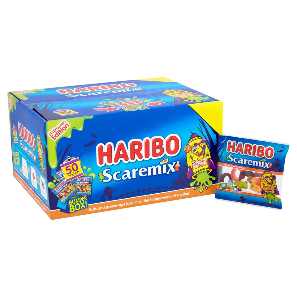 image 1 of Haribo Scaremix Mega Box 800G