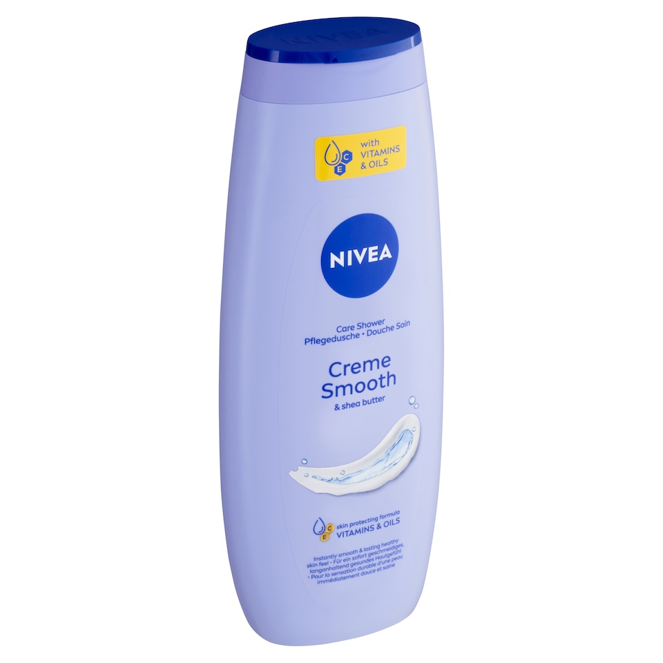 Nivea Creme Smooth Pečující sprchový gel 500ml