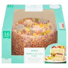 Tesco Hidden Sweetie Cake