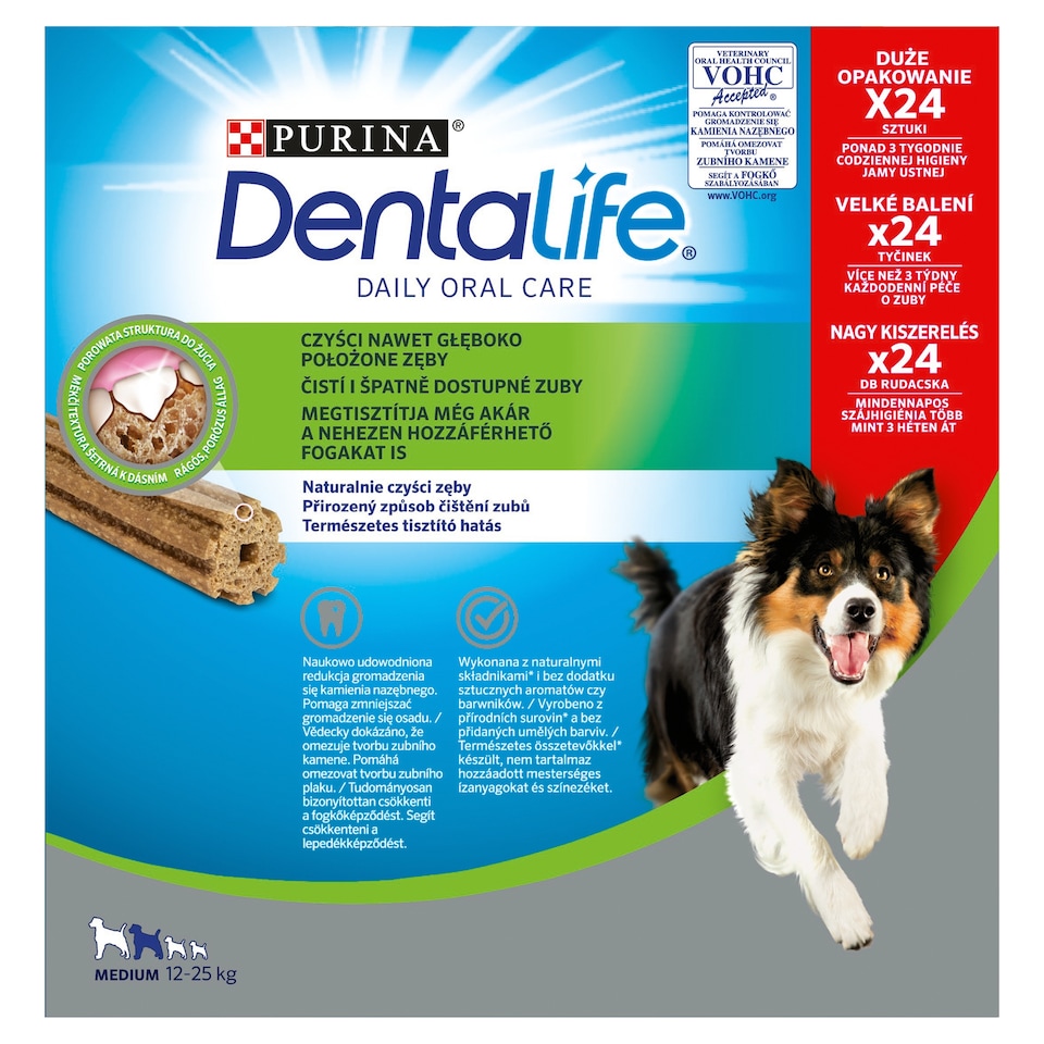 image 1 of Purina Dentalife Medium Dog Treat 8 x 69 g (552 g)
