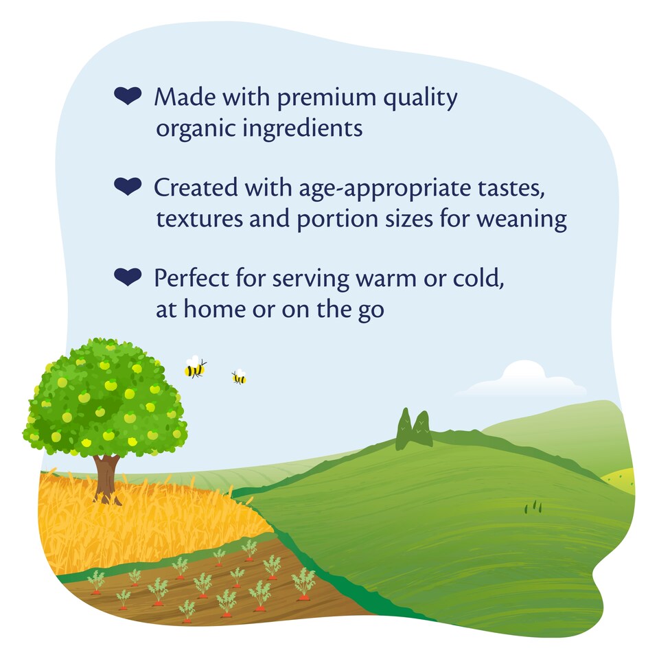 image 1 of Hipp Organic Carrot & Peas Baby Food 4+ Month 125G