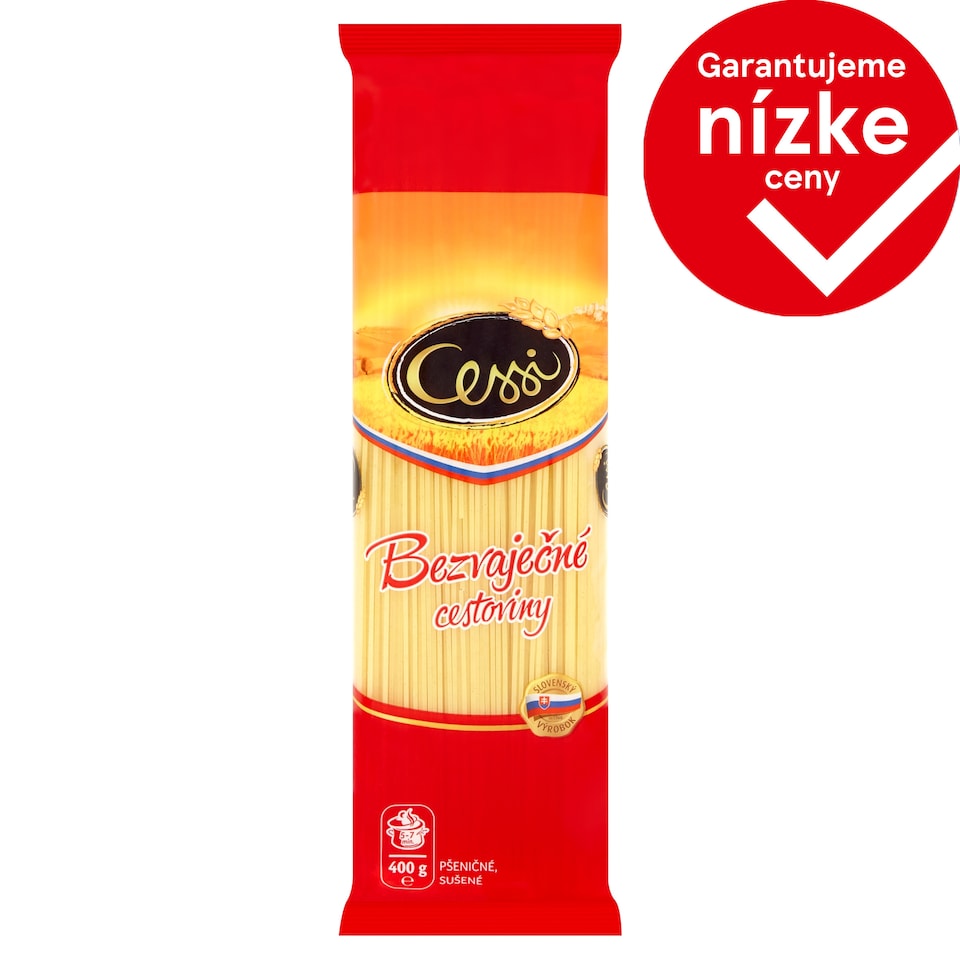 Cessi Egg Free Pasta Wheat, Dried Spaghetti 400 g