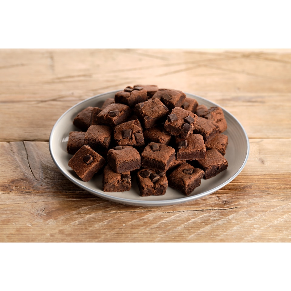 image 1 of Tesco 40 Chocolate Brownie Bites