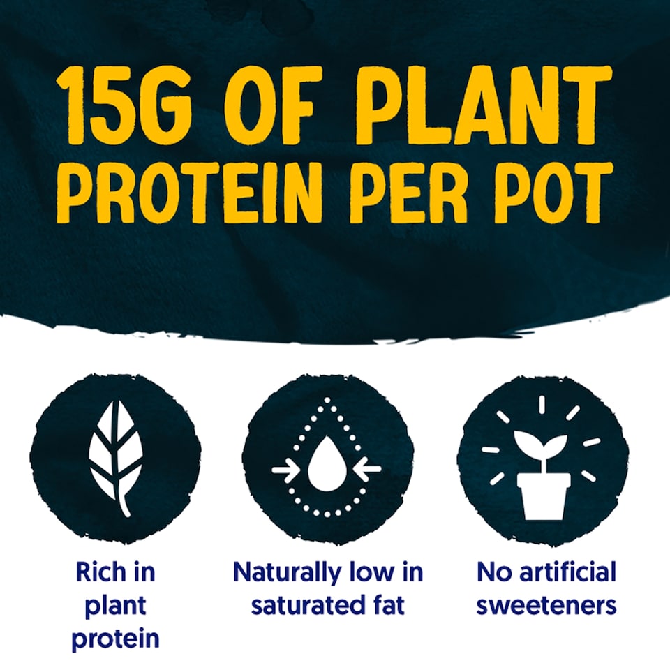 image 1 of Alpro 15g High Protein Tropical Fruit Dairy Free Soya Yoghurt Alternative 200g