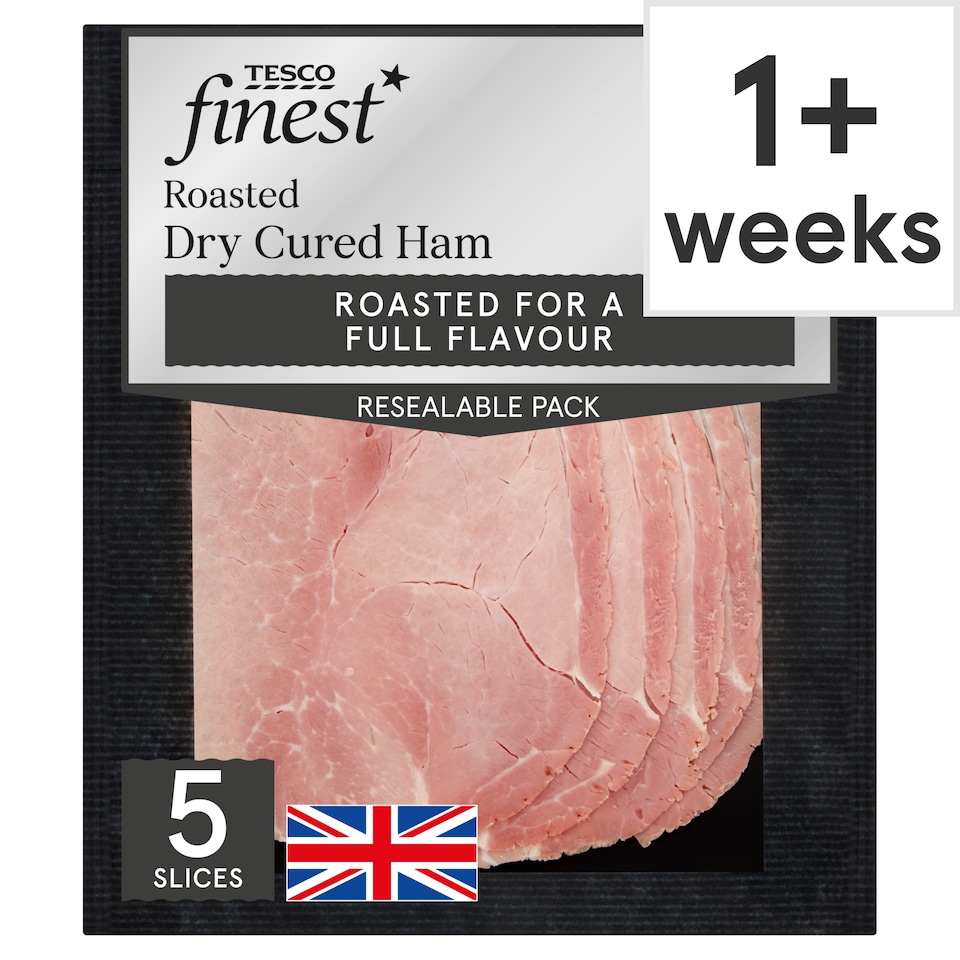 Tesco Finest Roast Dry Cured Ham 120g