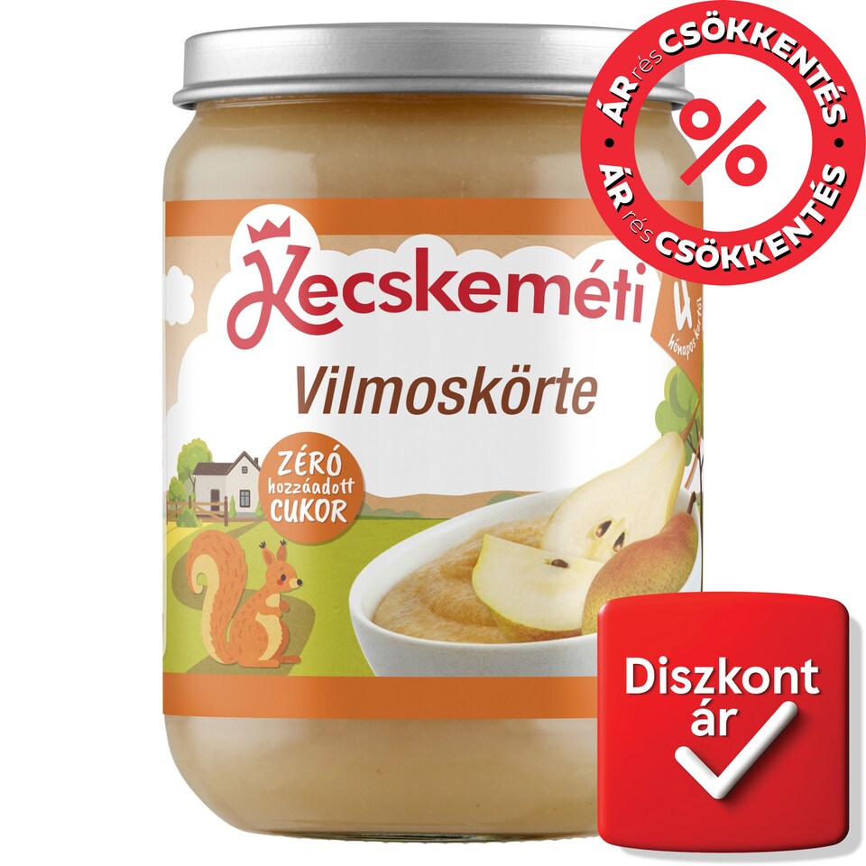 Kecskeméti Pear Tree Baby Food 4 Months+ 190 g