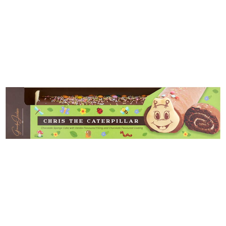 Grandpa Jackson Chris The Caterpillar Cake 500g