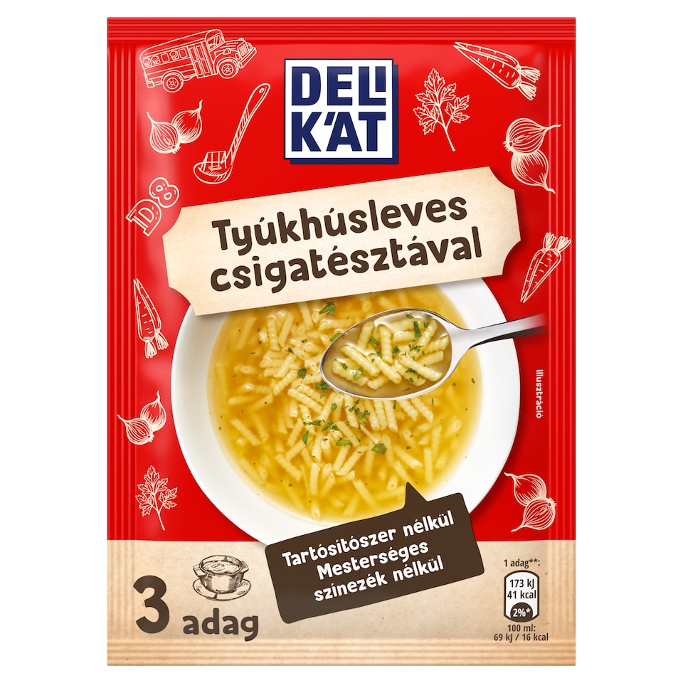 Delikát Chicken Soup with Rotini 40 g