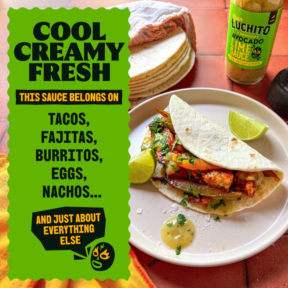 image 1 of Gran Luchito Avocado Lime Sauce 265g