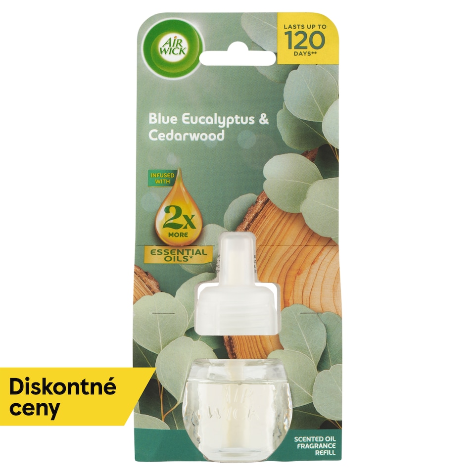 image 1 of Air Wick Scented Oil Fragrance Refill Blue Eucalyptus & Cedarwood 19 ml