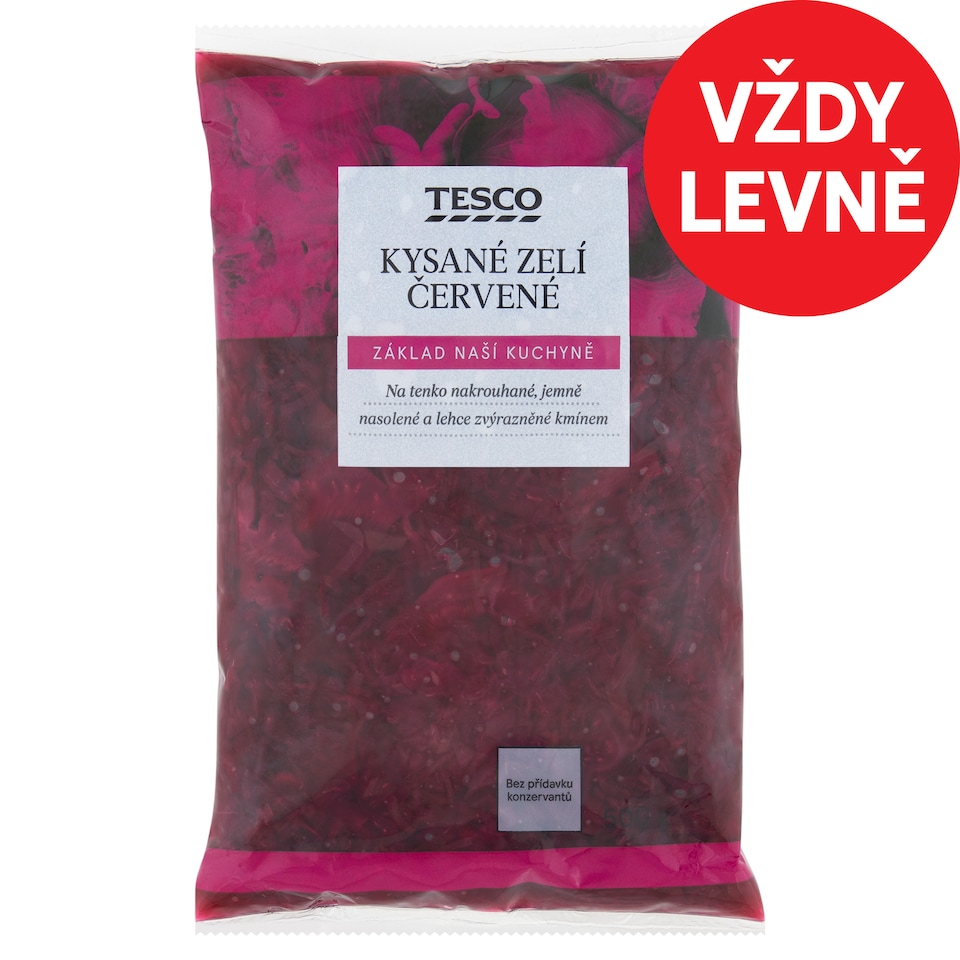 Tesco Sauerkraut Red 500g