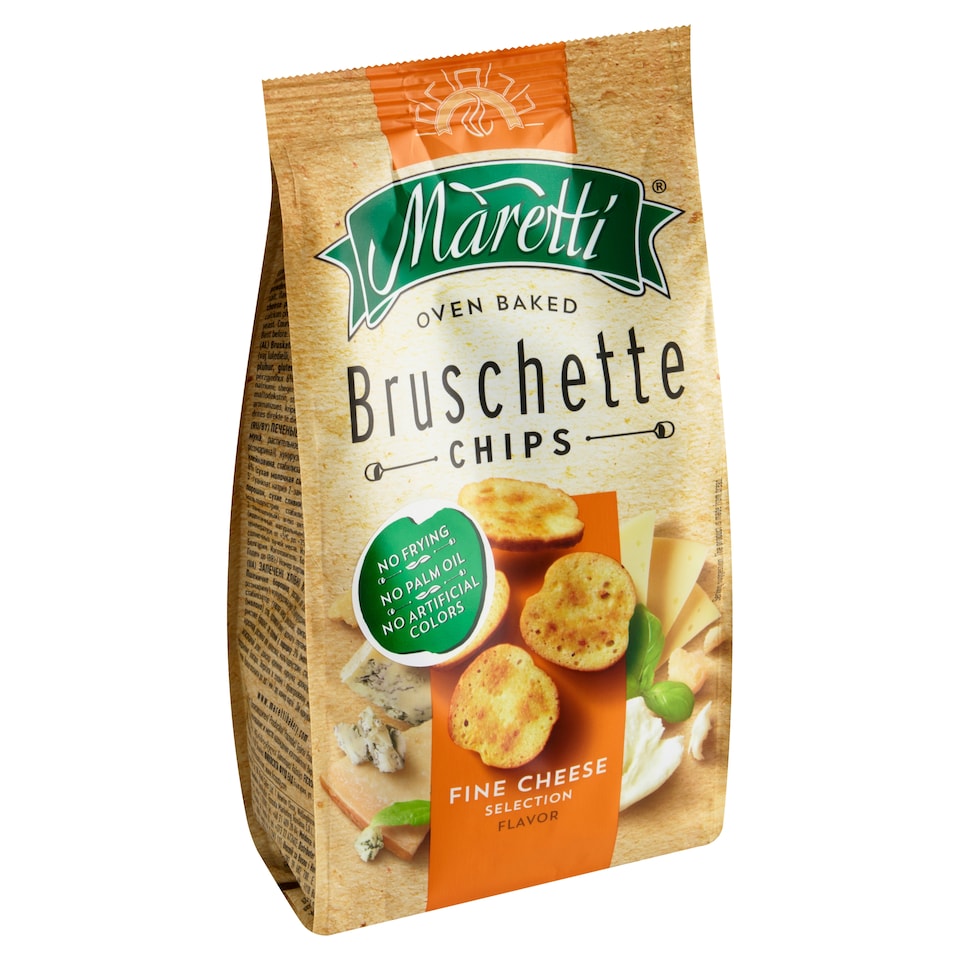 image 1 of Maretti Bruschette Chips Fine Cheese Selection Flavor 70g