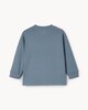 image 4 of F&F Boys Pure Cotton Slogan Long Sleeved Top in Blue