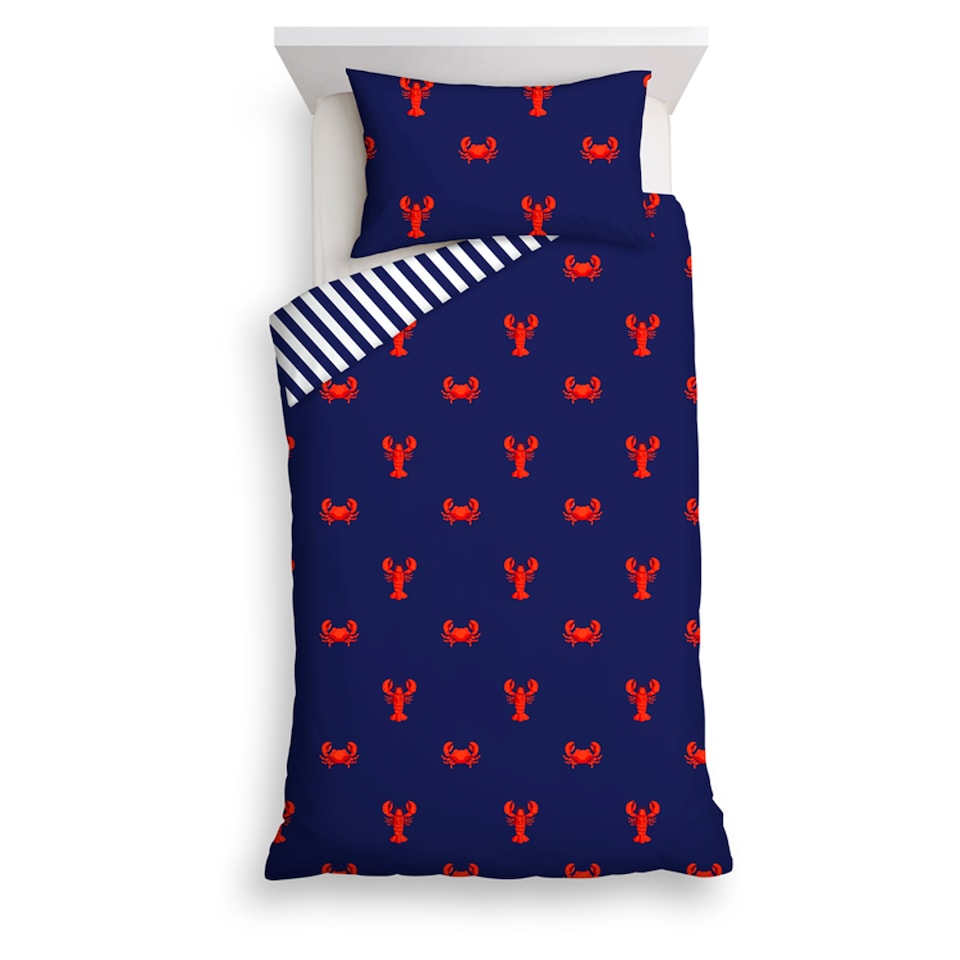 F&F Home Lobster Duvet Set Single 