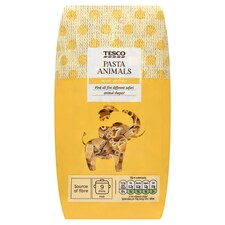 Tesco Pasta Animals 500G